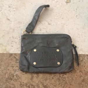 Mini grey clutch